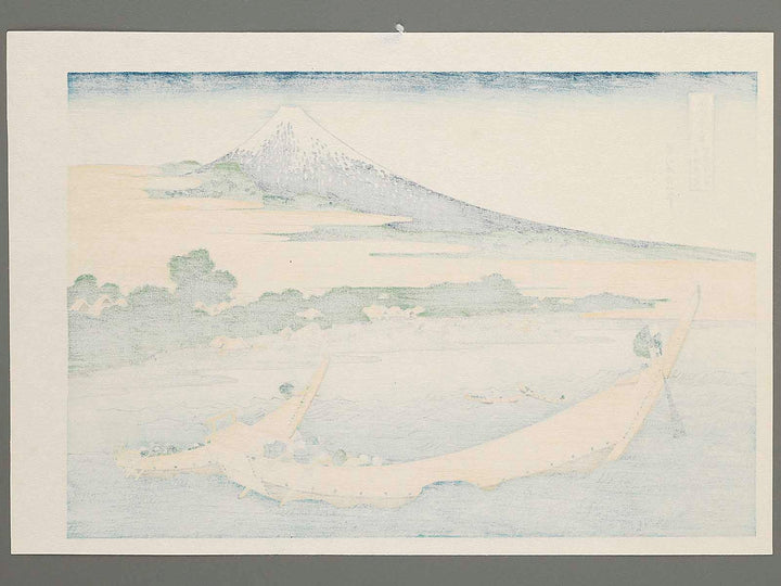 Simplified View of Tagonoura Beach at Ejiri on the Tokaido Road from the series Thirty-six Views of Mount Fuji by Katsushika Hokusai, (Medium print size) / BJ283-668
