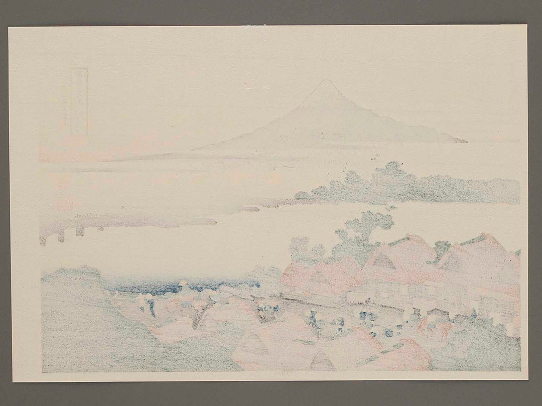 Dawn at Isawa in Kai Province from the series Thirty-six Views of Mount Fuji by Katsushika Hokusai, (Medium print size) / BJ281-267