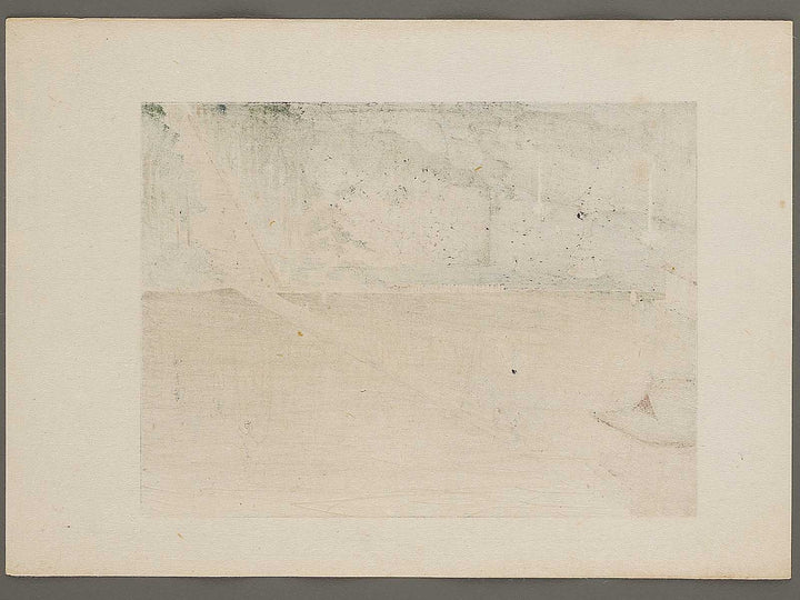 Meguro fudoson from the series Ehon edo miyage by Utagawa Hiroshige, (Large print size) / BJ332-073