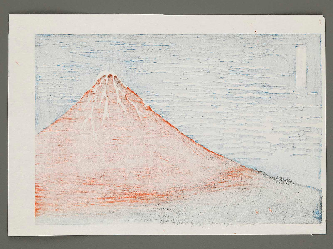 South Wind, Clear Sky from the series Thirty-six Views of Mount Fuji by Katsushika Hokusai, (Medium print size) / BJ288-477