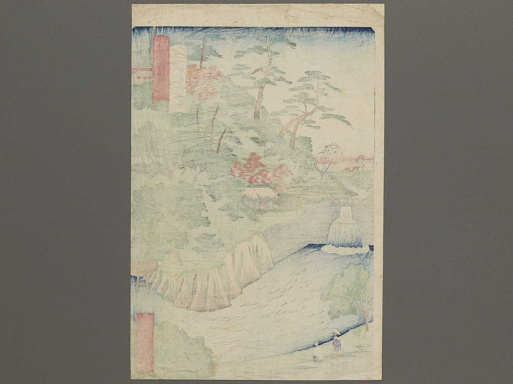 Sekiguchi mejiro fudo from the series Tokyo 48 famous places by Shosai Ikkei / BJ325-304