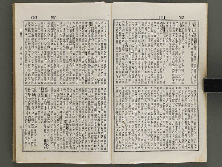 Nihon shoga jinmei jisho (zokuhen, ge) / BJ328-447