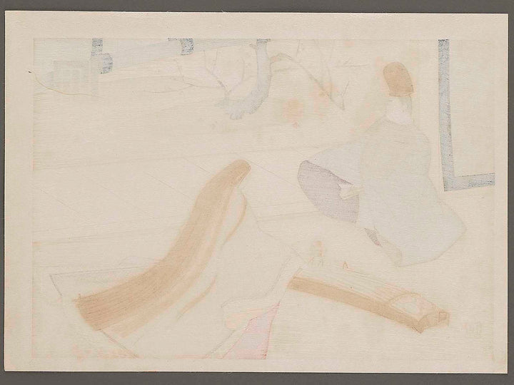 KOBAI(The Red plums) from the series The Tale of Genji by Ebina Masao, (Medium print size) / BJ329-294