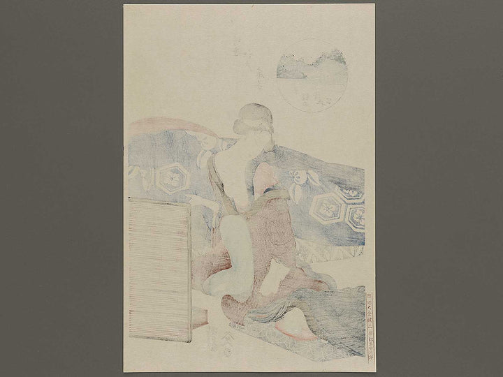 Sirogane no seishoko from the series Jiisei edo kanoko by Utagawa Kunisada(Toyokuni III), (Large print size) / BJ333-697