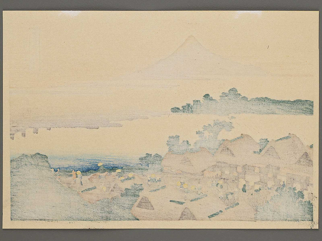 Dawn at Isawa in Kai Province from the series Thirty-six Views of Mount Fuji by Katsushika Hokusai, (Medium print size) / BJ297-822