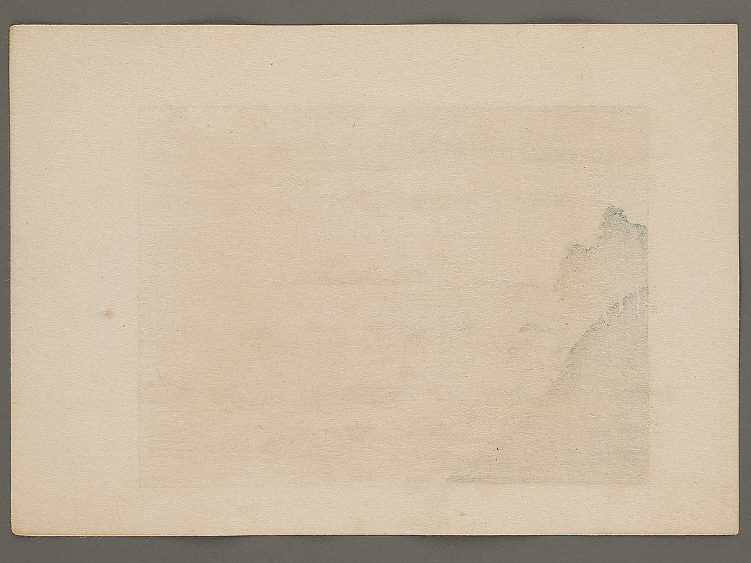 Dosho tsuki no misaki from the series Ehon edo miyage by Utagawa Hiroshige, (Large print size) / BJ332-423