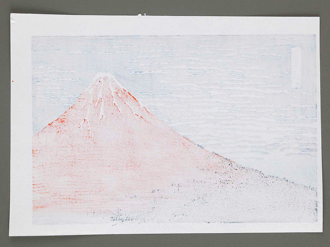 South Wind, Clear Sky from the series Thirty-six Views of Mount Fuji by Katsushika Hokusai, (Medium print size) / BJ288-463