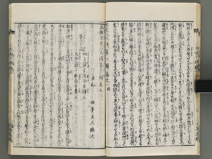 Nanso satomi hakkenden Volume 6 by Keisai Eisen, Yanagawa Shigenobu / BJ316-253