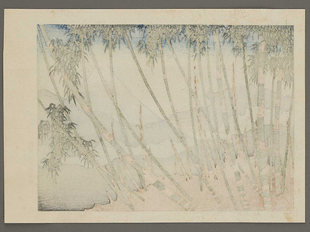 Chikurin no fuji from the series One Hundred Views of Mount Fuji by Katsushika Hokusai, (Medium print size) / BJ327-908