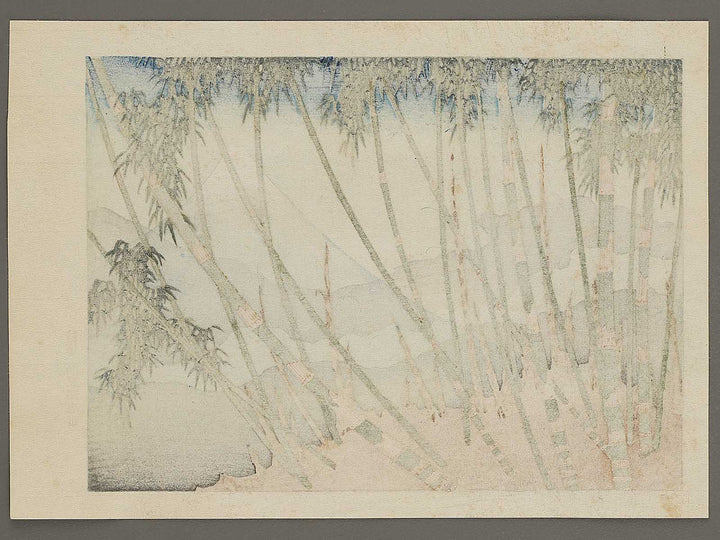 Chikurin no fuji from the series One Hundred Views of Mount Fuji by Katsushika Hokusai, (Medium print size) / BJ327-908