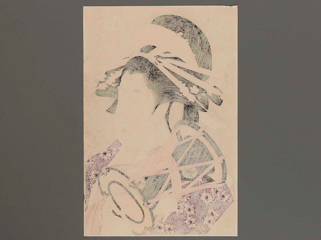 Hana no dai Matsubaya uchi Yosooi by Ichirakusai Eisui, (Large print size) / BJ232-701