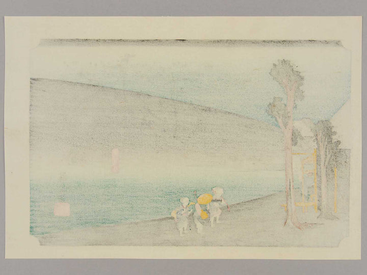 Futagawa from the series The Fifty-three Stations of the Tokaido by Utagawa Hiroshige, (Medium print size) / BJ248-059