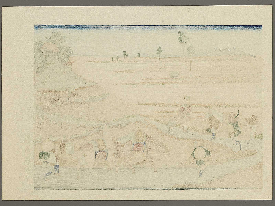 Hosaku no fuji from the series One Hundred Views of Mount Fuji by Katsushika Hokusai, (Medium print size) / BJ319-459