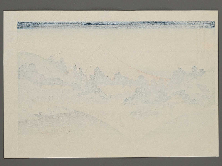 Reflection in the Surface of Lake Misaka in Kai Province from the series Thirty-six Views of Mount Fuji by Katsushika Hokusai, (Medium print size) / BJ303-989