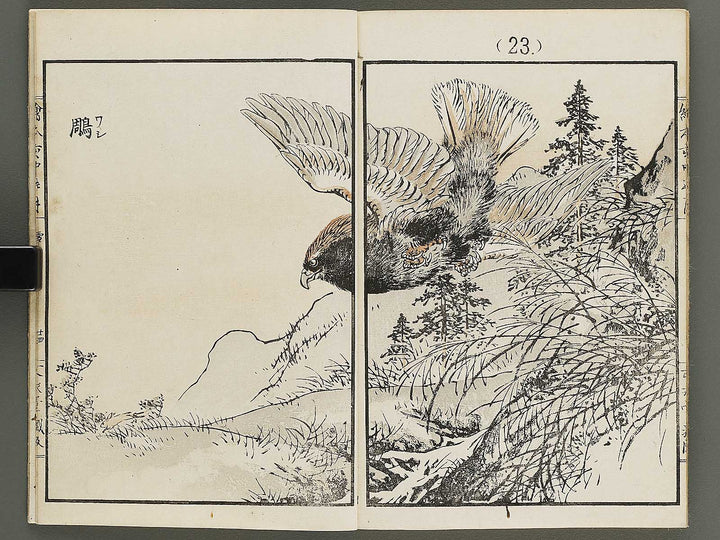 Ehon inaka no tsuki Setsu by Kono Bairei / BJ341-222