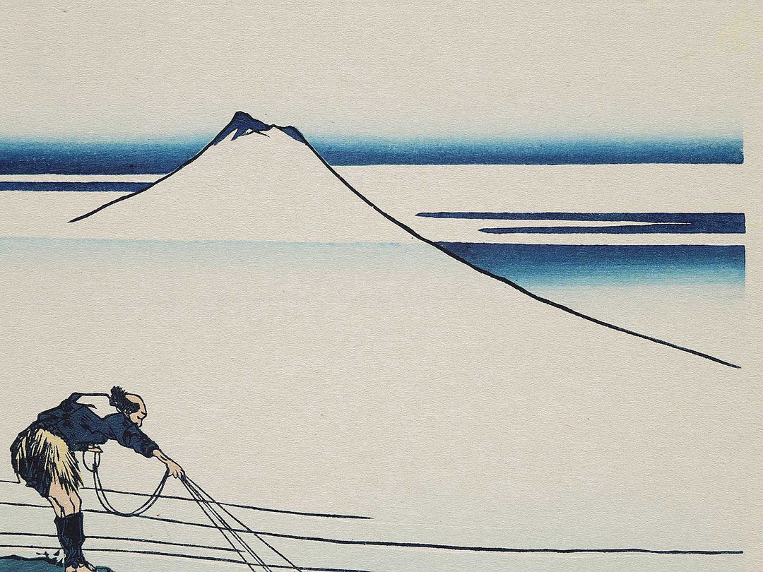 Kajikazawa in Kai Province from the series Thirty-six Views of Mount Fuji by Katsushika Hokusai, (Medium print size) / BJ301-819