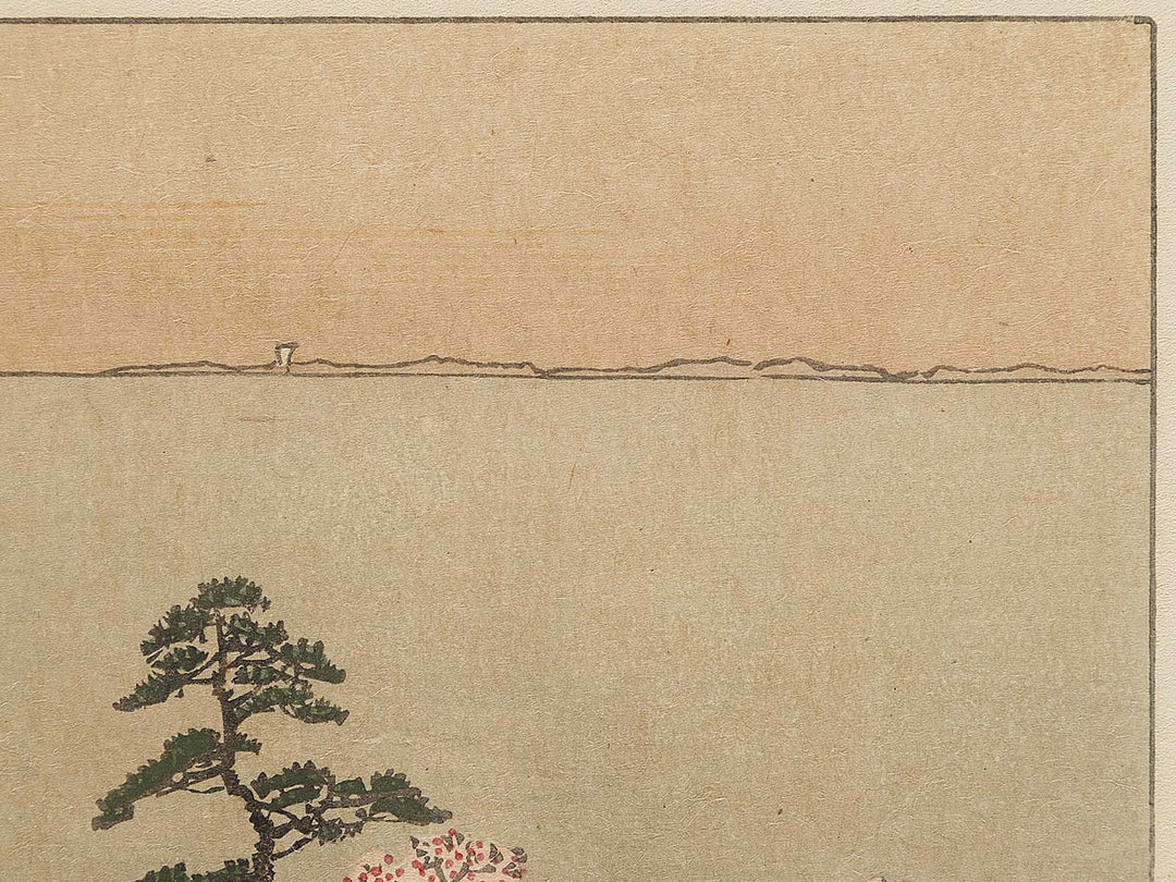 Gotenyama no hana zakari sononi from the series Ehon edo miyage by Utagawa Hiroshige, (Large print size) / BJ332-297