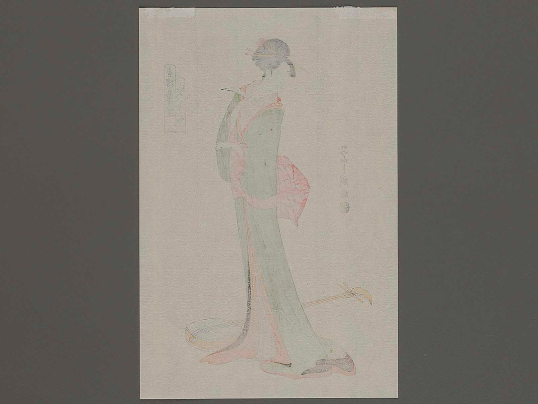 Seiro geisya sen by Chobunsai Eishi, (Small print size) / BJ235-893