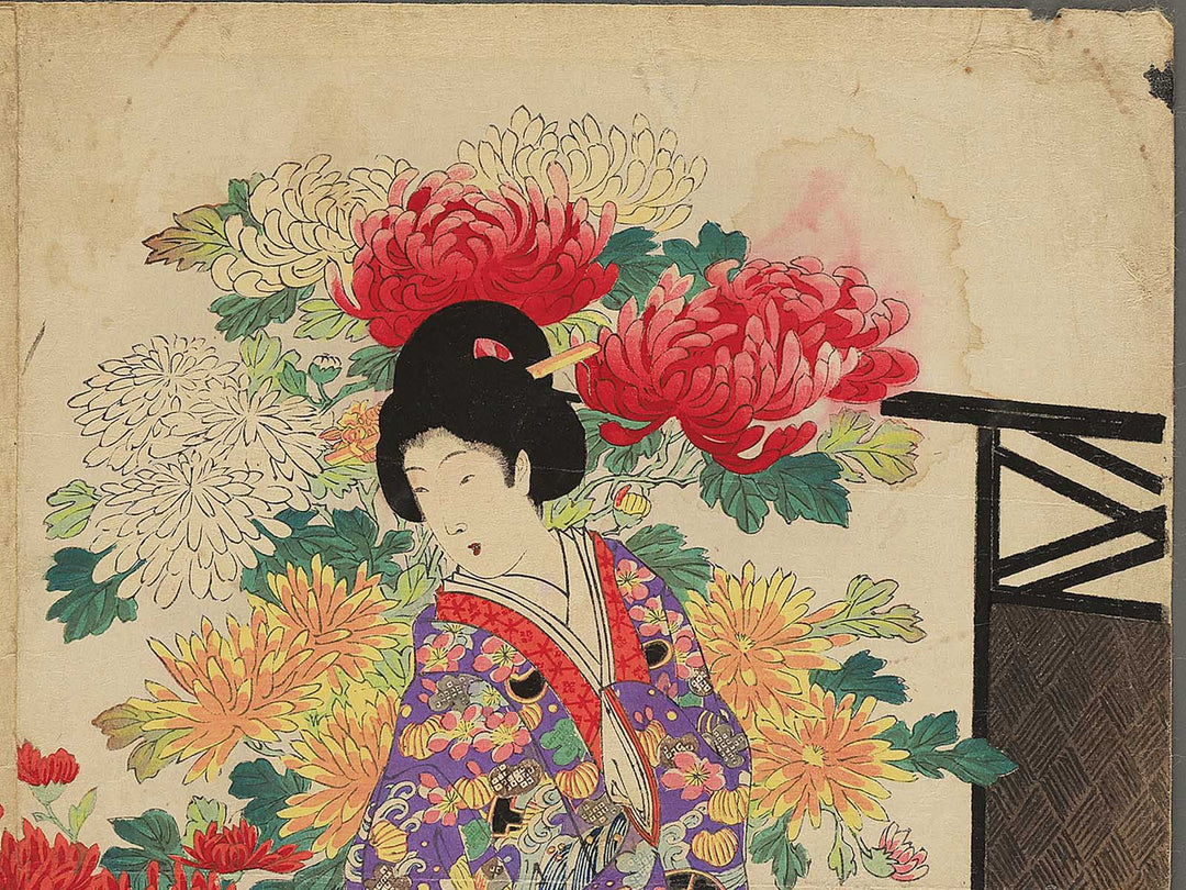 Kikumi from the series Tokugawa jidai kifujin no zu by Yoshu Chikanobu / BJ343-805