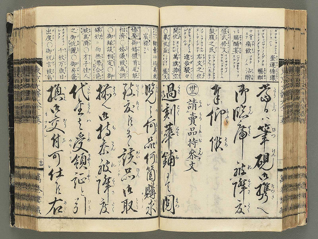 Tokyo bunsho taizen (Jo) by Kawanabe Kyosai / BJ353-829
