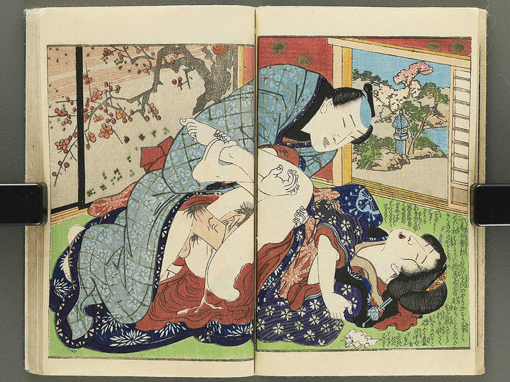 Hana no nemuri shiki monogatari by Insuitei Shozan / BJ355-096