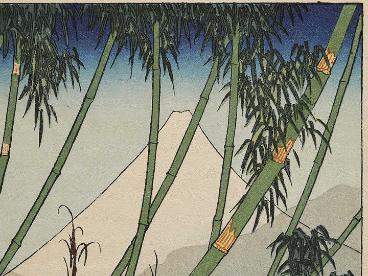Chikurin no fuji from the series One Hundred Views of Mount Fuji by Katsushika Hokusai, (Medium print size) / BJ321-783