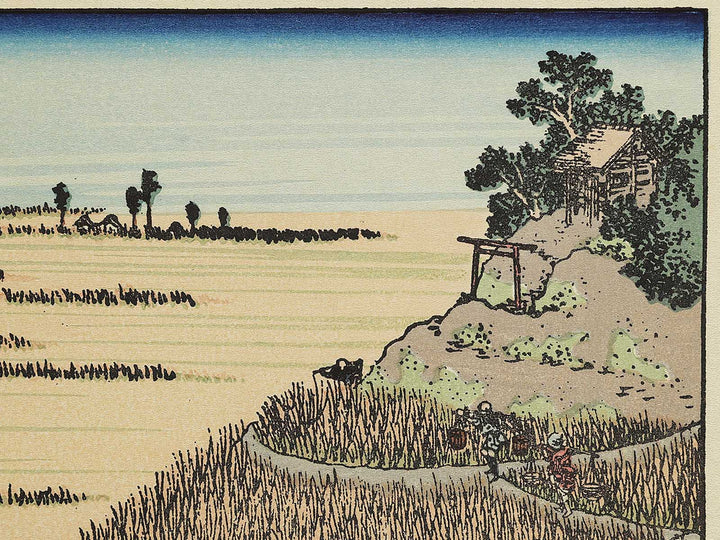 Hosaku no fuji from the series One Hundred Views of Mount Fuji by Katsushika Hokusai, (Medium print size) / BJ319-459