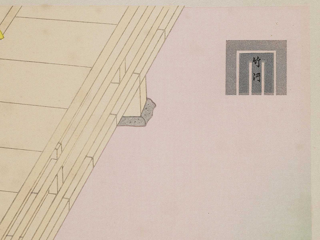 TAKEKAWA from the series The Tale of Genji by Ebina Masao, (Medium print size) / BJ329-042