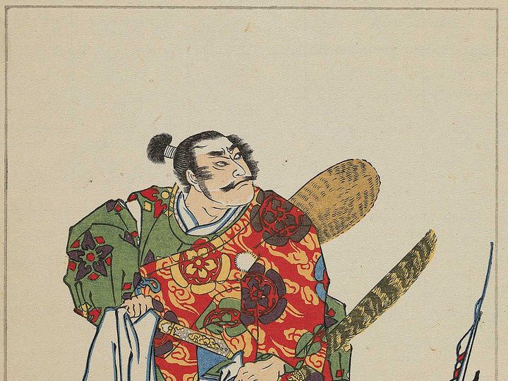 Ota Kazusa no suke Taira no Harunaga (Oda Nobunaga) / BJ343-945