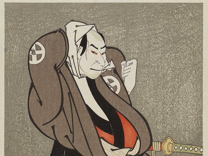 Sandaime Otani Oniji no Kawashima Jibugoro by Toshusai Sharaku, (Medium print size) / BJ318-647