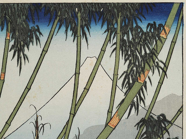 Chikurin no fuji from the series One Hundred Views of Mount Fuji by Katsushika Hokusai, (Medium print size) / BJ327-908