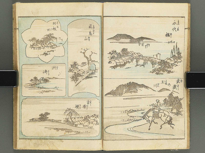Yanagawa gafu (Sansui no bu) by Yanagawa Shigenobu / BJ348-019