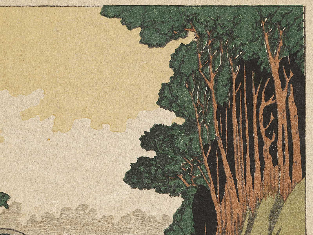 Yotsuya juniso by Katsushika Hokusai, (Medium print size) / BJ321-636