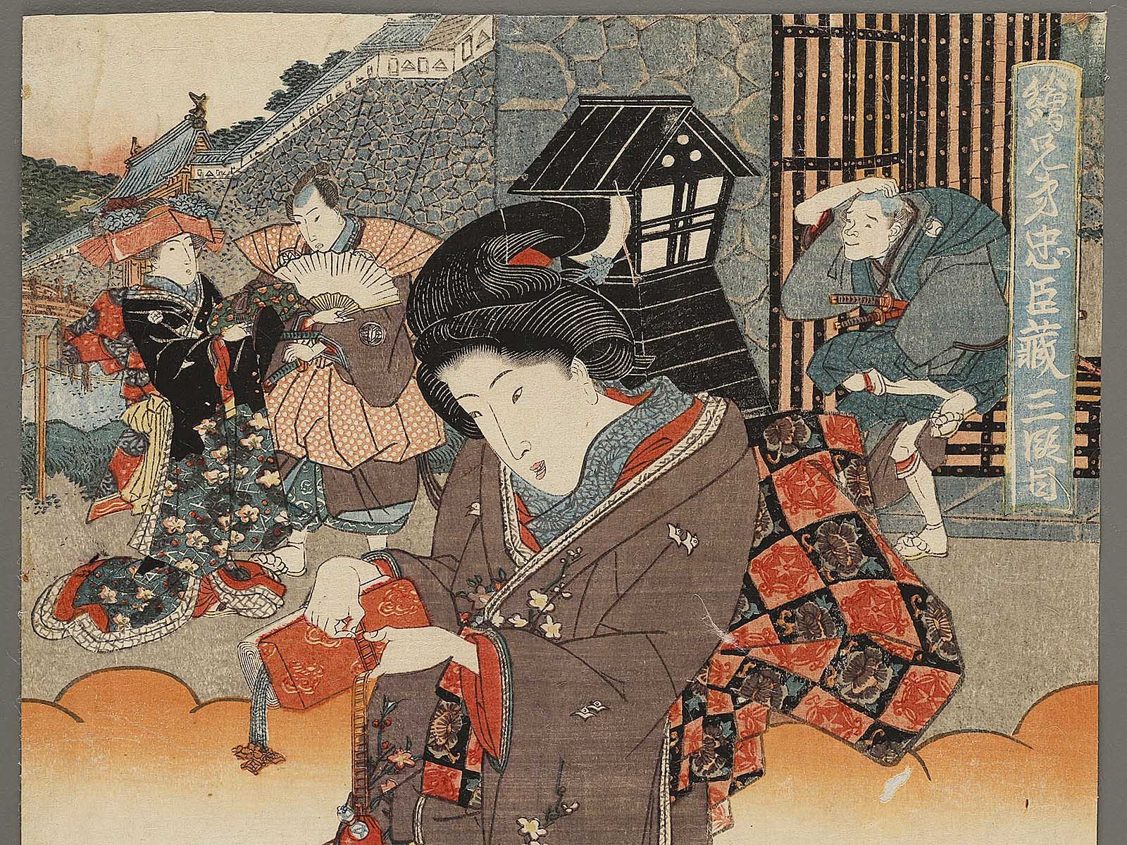 Ekyodai chushingura sandanme by Utagawa Kunisada(Toyokuni III) / BJ311 –  NIHONKOSHO