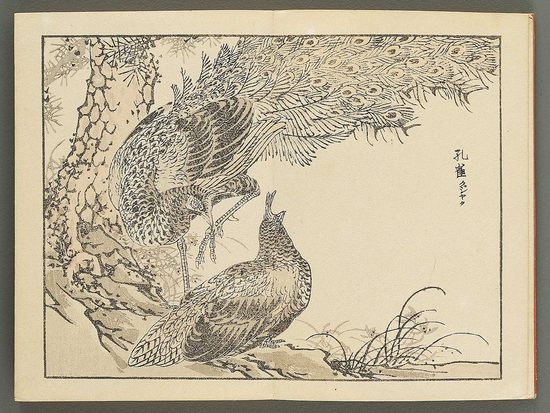 Bairei gafu (Kacho no bu) by Kono Bairei / BJ351-113