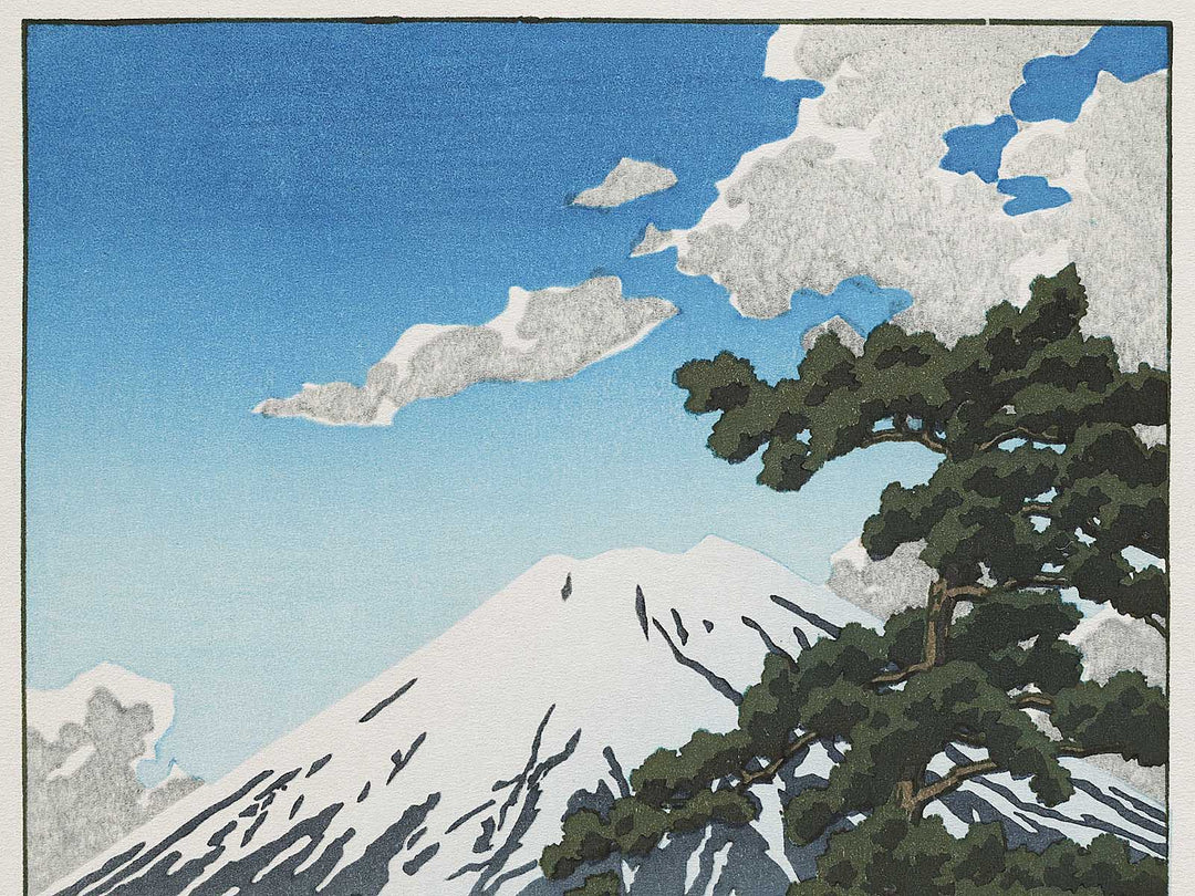 Kawaguchiko by Kawase Hasui, (Medium print size) / BJ320-929