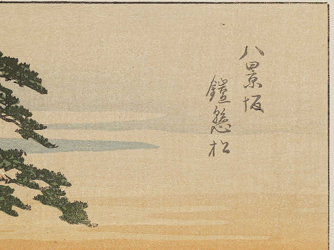Hakkeizaka yoroikakematsu from the series Ehon edo miyage by Utagawa Hiroshige / BJ332-066