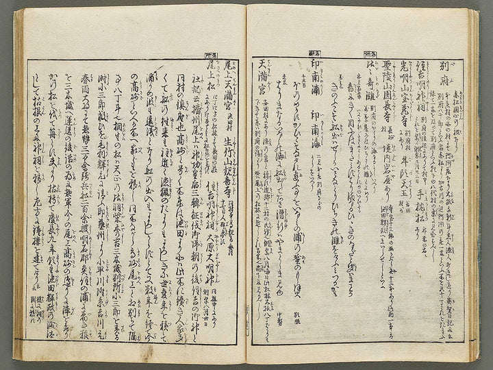 Banshu meisho junran zue Volume 3 by Nakai Ranko / BJ335-307