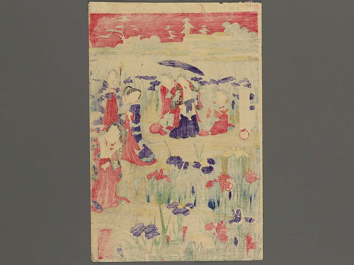 Bijin soroi bana shobu no moyo by Yoshu Chikanobu / BJ345-345