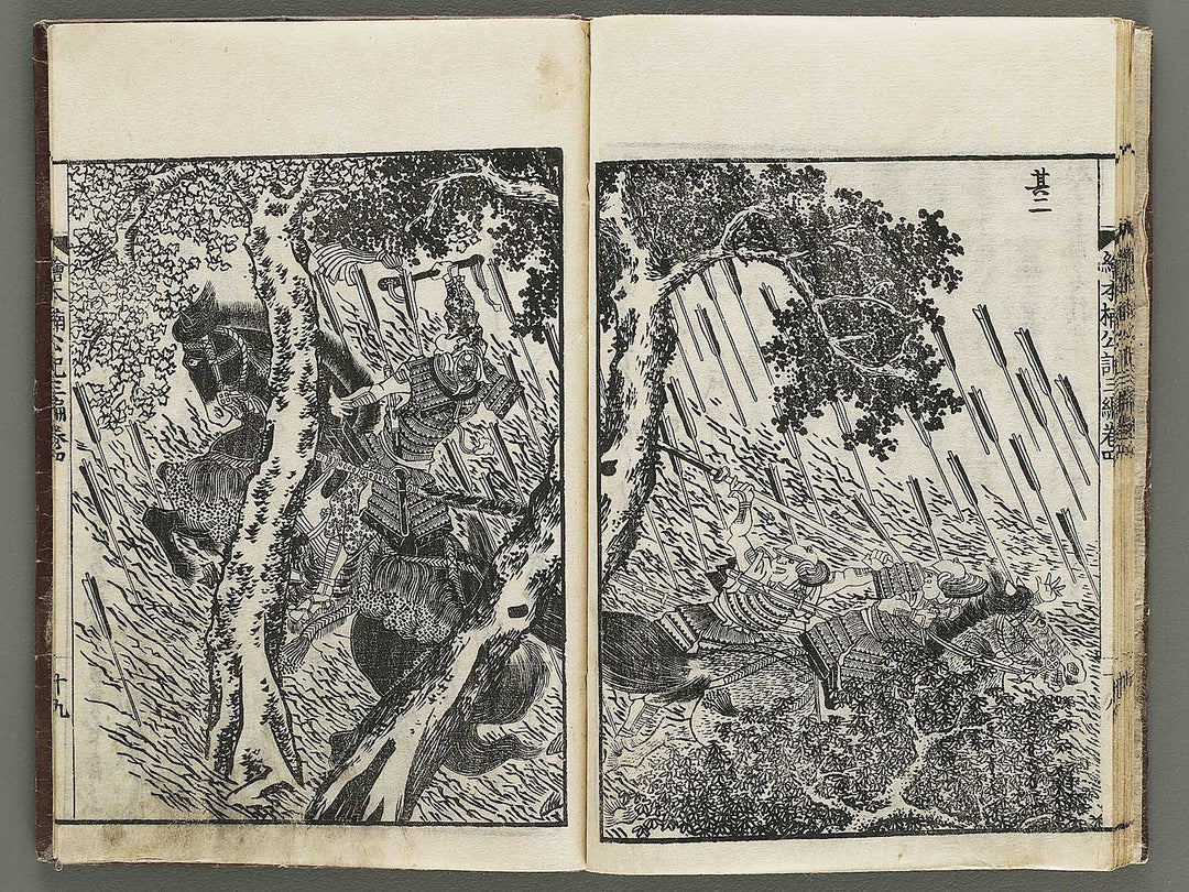 Ehon nankoki Part 3, Book 4 by Hayami Shungyosai / BJ336-714