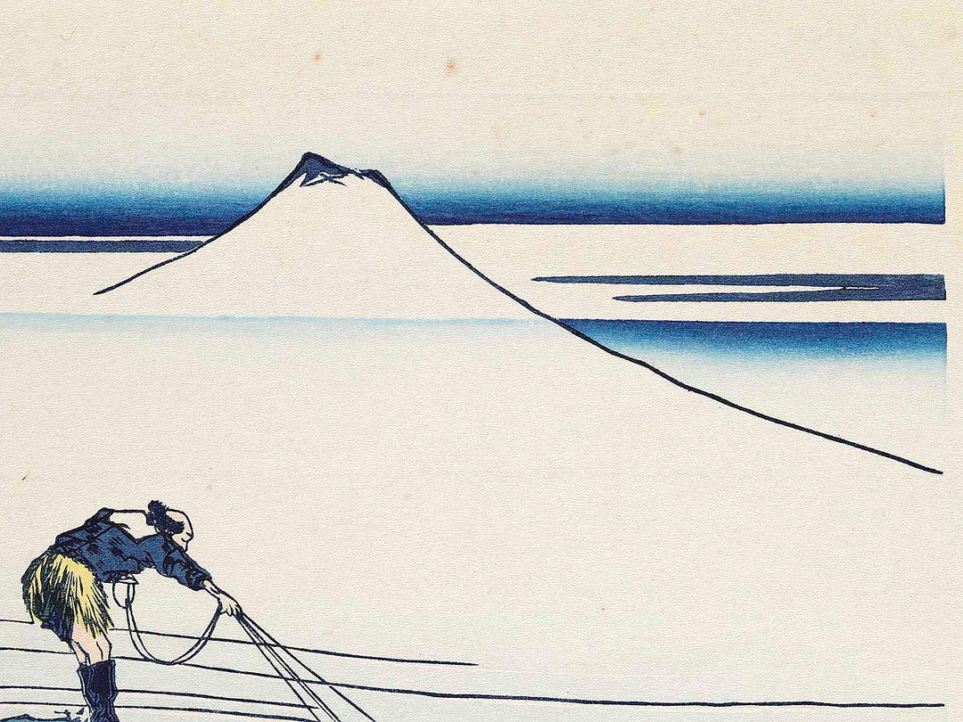 Kajikazawa in Kai Province from the series Thirty-six Views of Mount Fuji by Katsushika Hokusai, (Medium print size) / BJ309-939