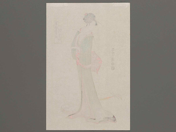 Seiro geisya sen by Chobunsai Eishi, (Medium print size) / BJ226-240