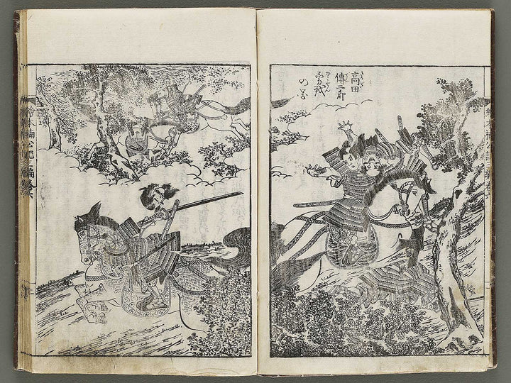 Ehon nankoki Part 3, Book 6 by Hayami Shungyosai / BJ336-728