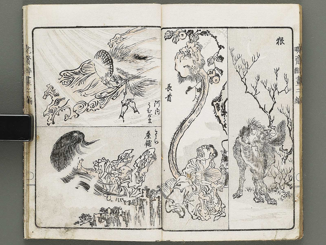 Kyosai suiga Volume 2 by Kawanabe Kyosai / BJ317-142