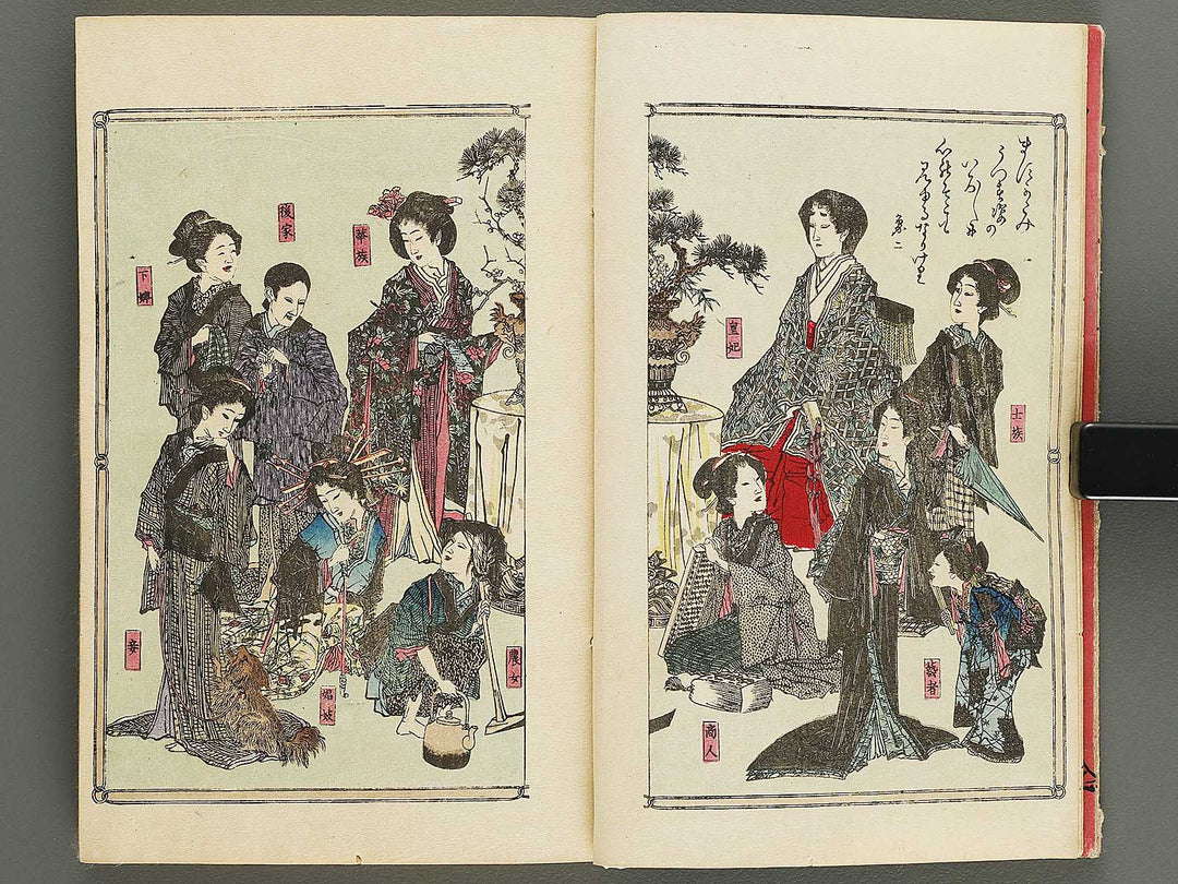 Kijoshiho taizen onnayobun himekagami (Jo) by Adachi Ginko / BJ324-646