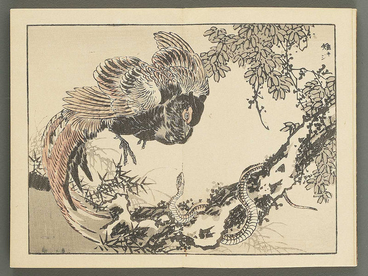 Bairei gafu (Kacho no bu) by Kono Bairei / BJ351-106