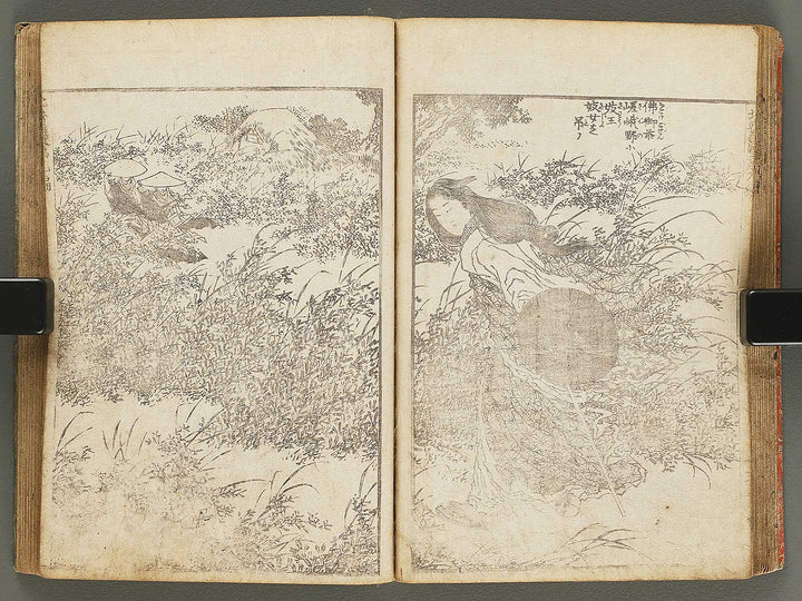 Hokusai manga Volume 9 by Katsushika Hokusai / BJ292-180