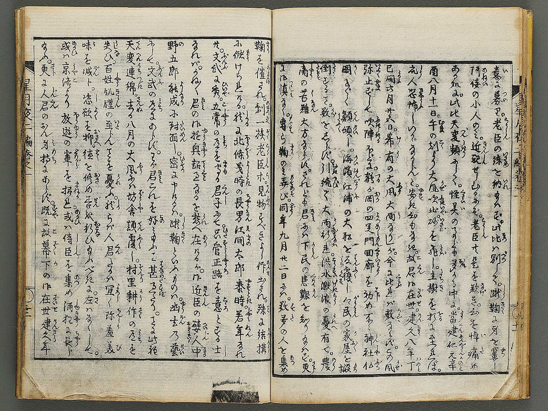 Hoshizuki yoken kairoku Part 2, Book 1 by Teisai Hokuba / BJ324-436