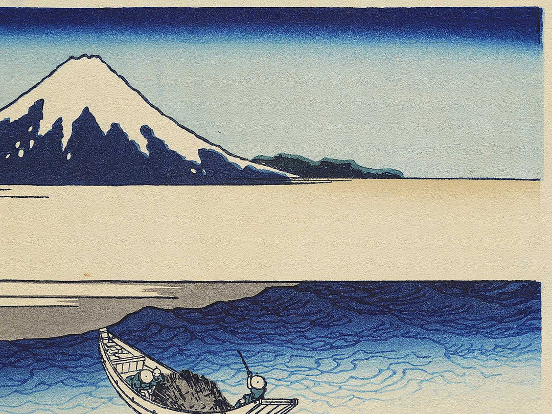 The Tamagawa River in Musashi Province from the series Thirty-six Views of Mount Fuji by Katsushika Hokusai, (Medium print size) / BJ348-957