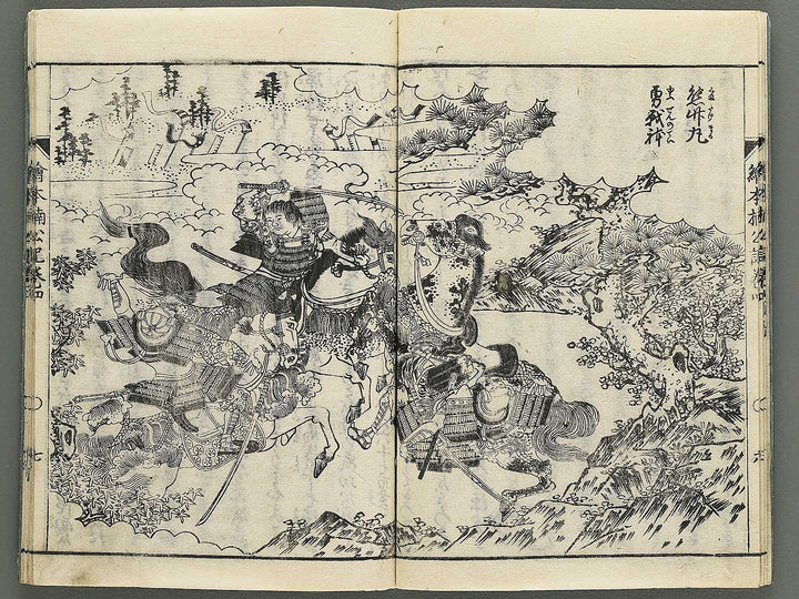 Ehon nankoki Part 1, Book 4 by Hayami Shungyosai / BJ343-084